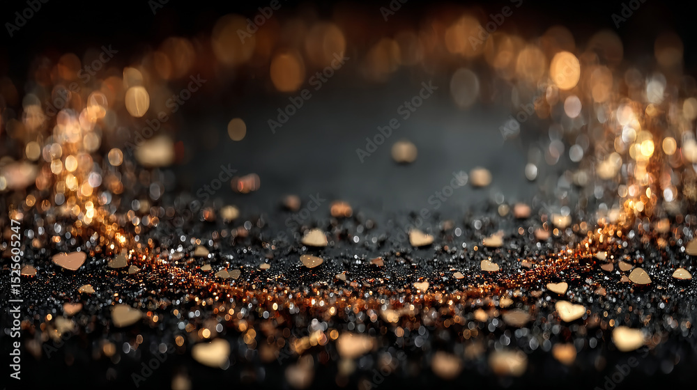 Poster gold circle halftone glowing rings set - round frames borders made from shimmering golden particles,
