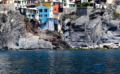 Maisons sur rochers