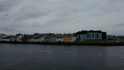 Obraz premium Galway Ireland - Views at River Corrib