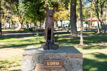 Obraz premium San Carlos is a small town on Route 40 near Cafayate in Salta Province, Argentina.