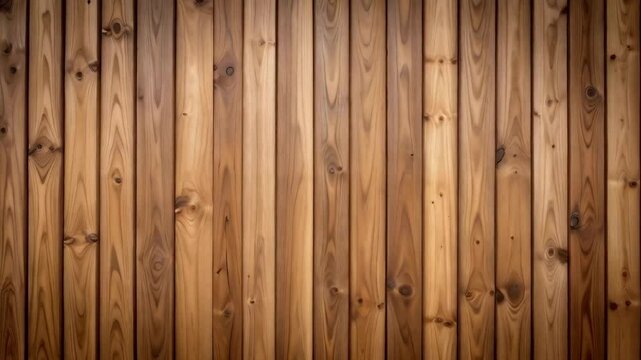 Close-up view of vertical wooden planks forming a patterned wall or surface, textured material and organic feel.