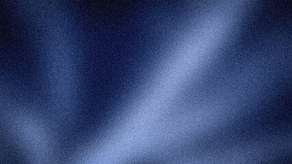 Deep 4K abstract background with elegant dark and royal blue gradients, accented by a subtle, luminous highlight and grainy texture for modern designs