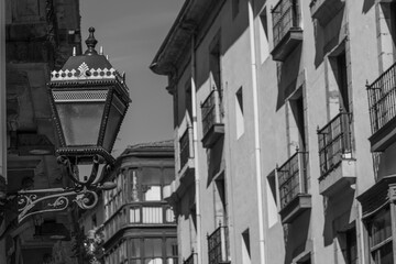 Die stadt Bilbao im spanischen Baskenland