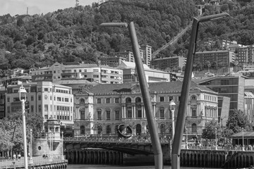 Fototapeta premium Die stadt Bilbao im spanischen Baskenland