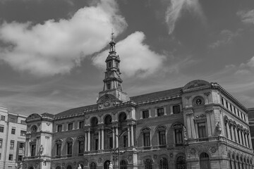 Die stadt Bilbao im spanischen Baskenland