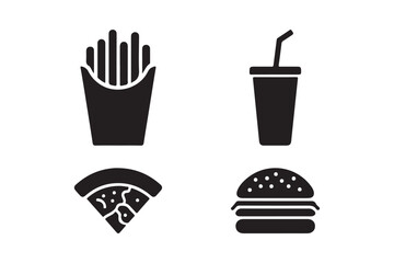 Fast Food Icon Set