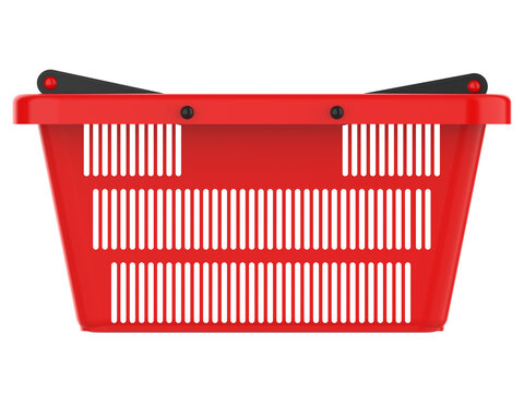 shopping basket market shop isolated in transparend background PNG