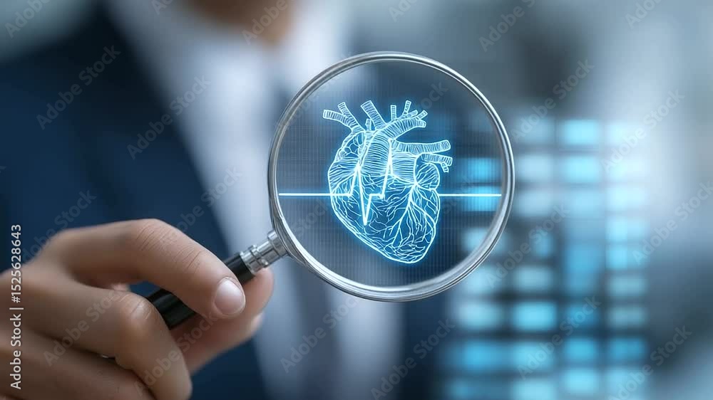 Poster cutting-edge ai technology revolutionizing diagnostics in a state-of-the-art laboratory setting.
