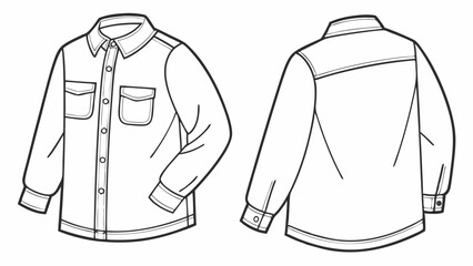 vector illustration of Shirt