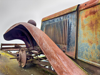 Rusty Fender And Running Board