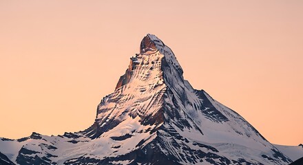 Matterhorn mountain peak snow landscape nature travel tourism alps swiss outdoor scenic zermatt europe view