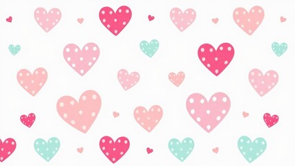 Hearts and Polka Dots A Sweet and Romantic Design