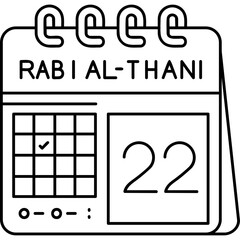 22nd Rabi al-Thani Icon