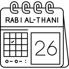 26th Rabi al-Thani Icon
