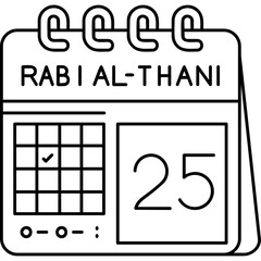 25th Rabi al-Thani Icon