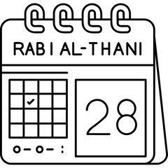 28th Rabi al-Thani Icon