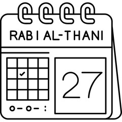 27th Rabi al-Thani Icon