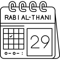 29th Rabi al-Thani Icon
