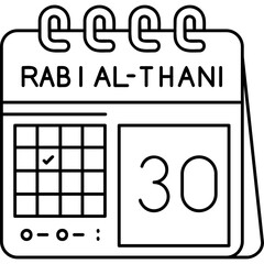30th Rabi al-Thani Icon