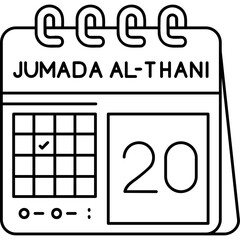 20th Jumada al-Thani Icon