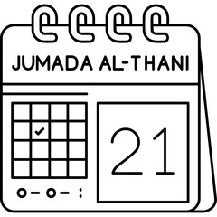 21st Jumada al-Thani Icon