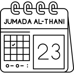 23rd Jumada al-Thani Icon