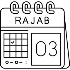 3rd Rajab Icon