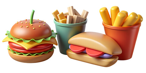 fast food icons