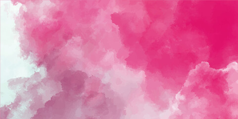 Elegant Abstract Watercolor Background in Pink and Red Textured Design. Pink watercolor abstract background