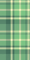 Cloth tartan background texture, many pattern vector fabric. Hunter textile seamless plaid check in green and mint colors.