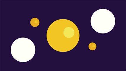 Abstract composition featuring geometric shapes and colors suitable for graphic design