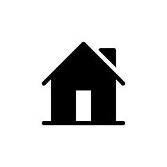 Home button UI icon vector