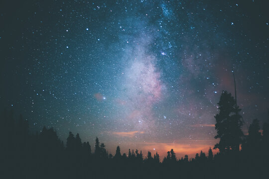 night sky and stars