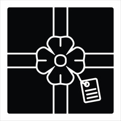 gift icon element for design