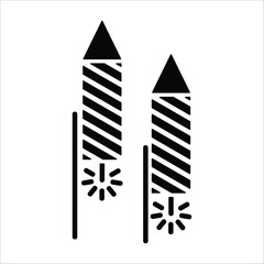 Firework  Icon Element For Design