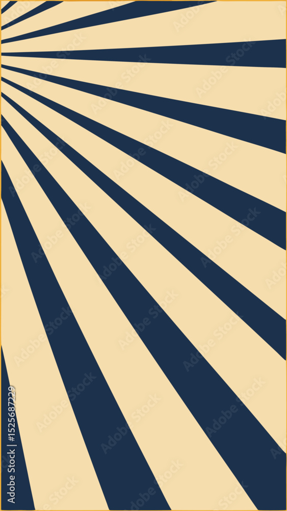 Aufkleber abstract retro rays design with a modern and stylish aesthetic for various creative projects.
