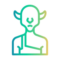 legend Line Gradient Icon