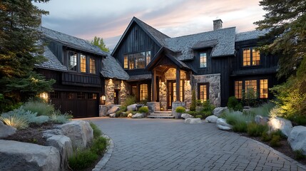 Beautiful home exterior