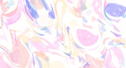 abstract colorful background with flowers