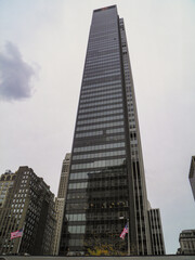 Skyscraper in Midtown Manhattan, New York City - October 19, 2010