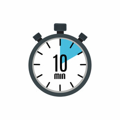 Stopwatch Showing 10 Minutes