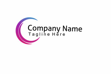  Colorful abstract circle logo set. Modern round vector design for business branding, technology, marketing, innovation, company identity, and creative concepts. EPS illustration.