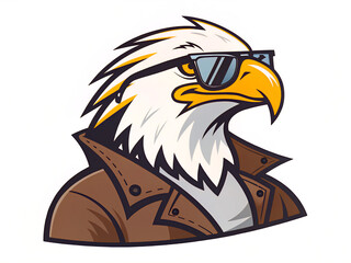 head of eagle. eagle, bird, vector, cartoon, head, animal, illustration, hawk, mascot, nature, beak, wild, bald, symbol, tattoo, wildlife, logo, falcon