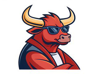 bull with horns. bull, cartoon, vector, cow, devil, animal, illustration, red, head, horn, angry, taurus, horns, symbol, halloween, evil, art, zodiac, character, love, isolated, warrior, viking, icon,