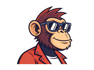man with headphones. cartoon, vector, illustration, boy, glasses, people, character, business, men, face, funny, comic, person, drawing, kid, humor, old, child, guy, smiling, fun