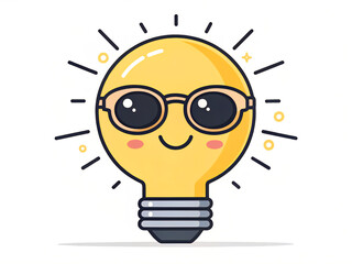 light bulb idea. bulb, light, idea, light bulb, lamp, icon, concept, energy, vector, design, illustration, innovation, symbol, lightbulb, electricity, electric, drawing, power, inspiration, bright, cr
