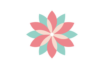 abstract flower vector illustration