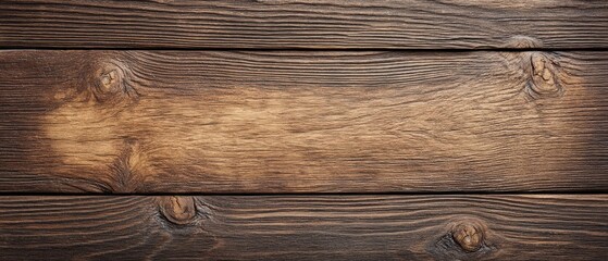 Naklejka premium Wooden plank close-up rustic setting texture study natural environment high angle aesthetic appeal