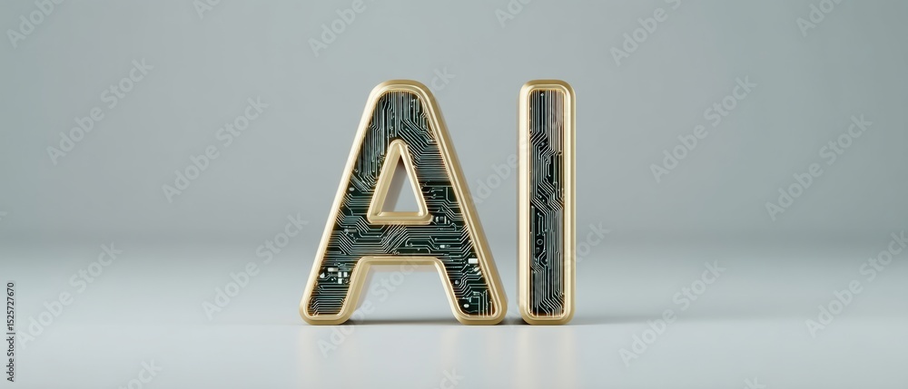 Poster ai technology development innovative labs digital content futuristic environment close-up view intel