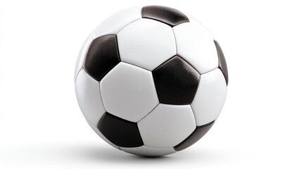 Obraz premium Soccer ball isolated background